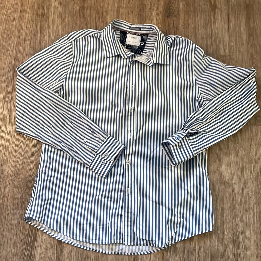 Denim & Flower button down shirt